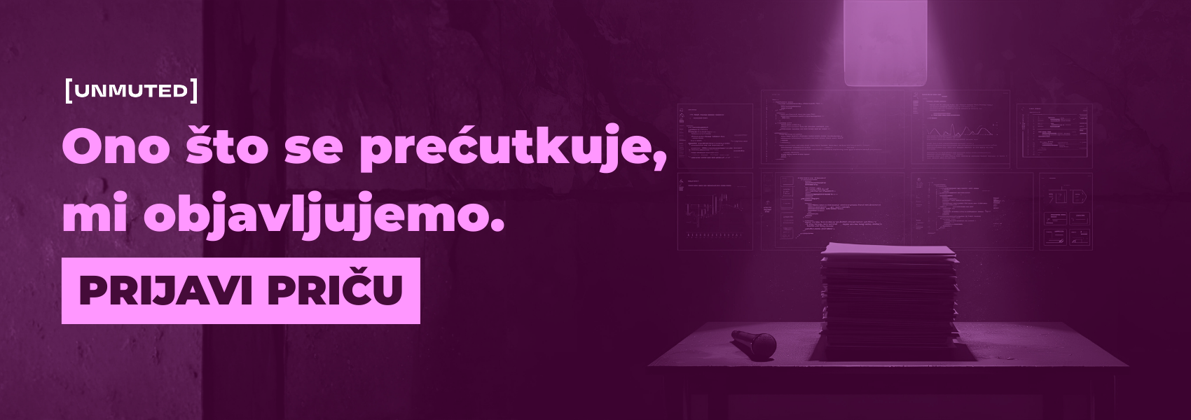 Prijavi priču - Banner